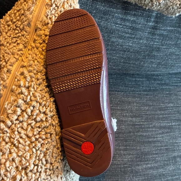 Hunter Dark Burgundy Rubber Sole Boots - Picture 4 of 8